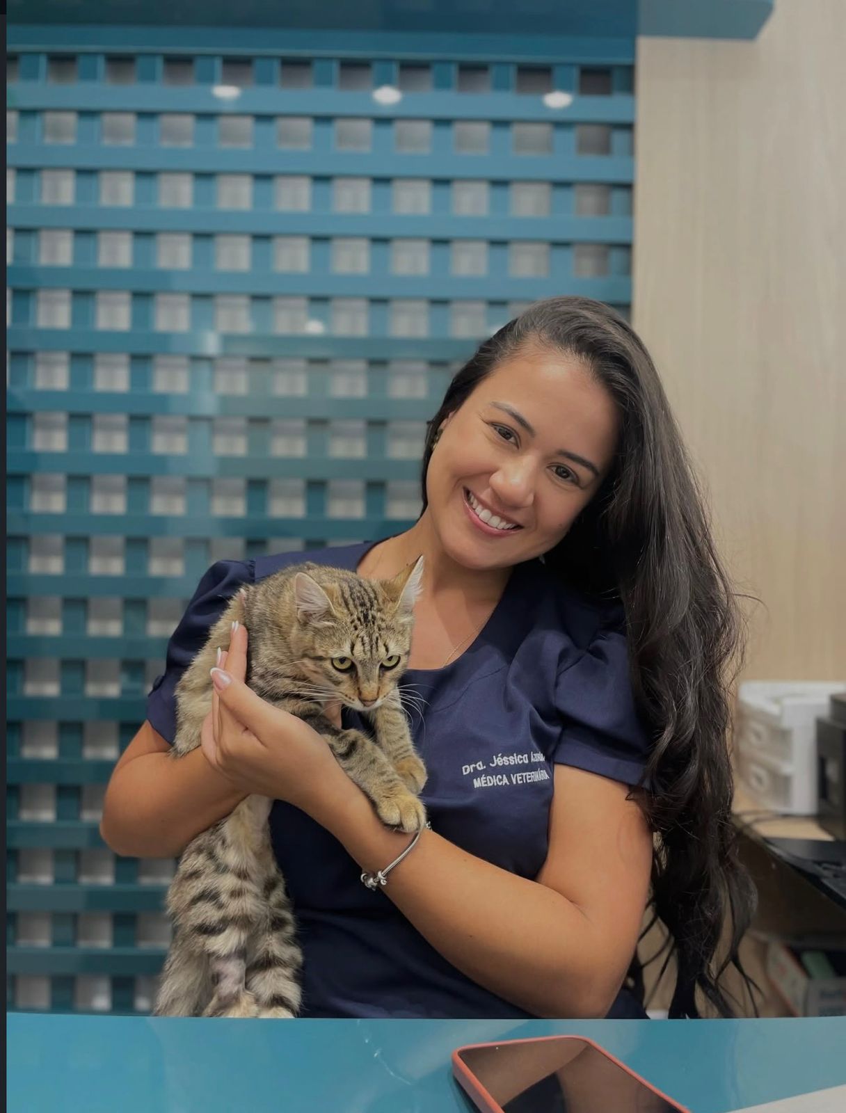 Dra. Jéssica Azevedo, médica veterinária da Casa do Pet